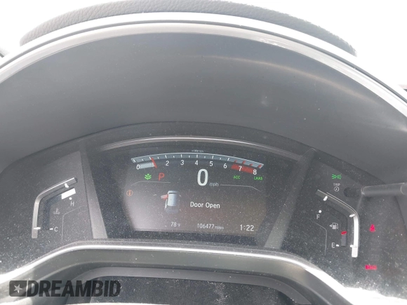 2018 Honda CR-V EX with VIN 7FARW2H58JE026967, listed as a IAAI auction lot 42129475 with 106,477 mi miles and . Bid and sale history available at DreamBid. Image 7.