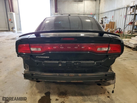 2013 Dodge Charger SXT Plus with VIN 2C3CDXHG7DH605862, listed as a Copart auction lot 49312775 with 96,437 mi miles and Non Repairable. Bid and sale history available at carsss.com. Image 6.