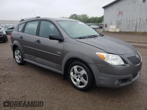 2005 Pontiac Vibe with VIN 5Y2SL638X5Z467045, listed as a Copart auction lot 57865085 with 233,401 mi miles and Clean title. Bid and sale history available at DreamBid. Image 4.