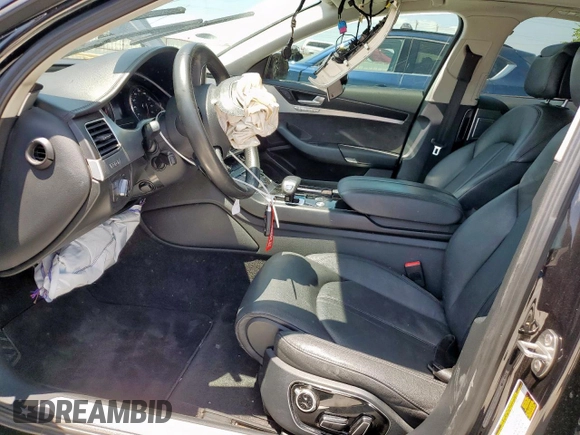 2013 Audi A8 3.0L with VIN WAUAGAFD7DN015052, listed as a Copart auction lot 60095565 with Not provided miles and Salvage title. Bid and sale history available at DreamBid. Image 7.