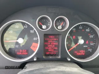 2005 Audi TT with VIN TRUWF28N051005680, listed as a Copart auction lot 72948404 with 158,370 mi miles and Salvage Title. Bid and sale history available at carsss.com. Image 9.