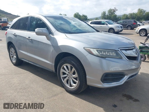 2017 Acura RDX with VIN 5J8TB3H32HL019765, listed as a IAAI auction lot 41935355 with 128,704 mi miles. Bid and sale history available at carsss.com. Image 1.