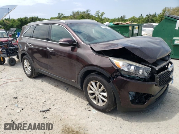 2016 Kia Sorento LX with VIN 5XYPGDA3XGG069826, listed as a Copart auction lot 54824995 with 129,914 mi miles and Salvage Title. Bid and sale history available at DreamBid. Image 4.