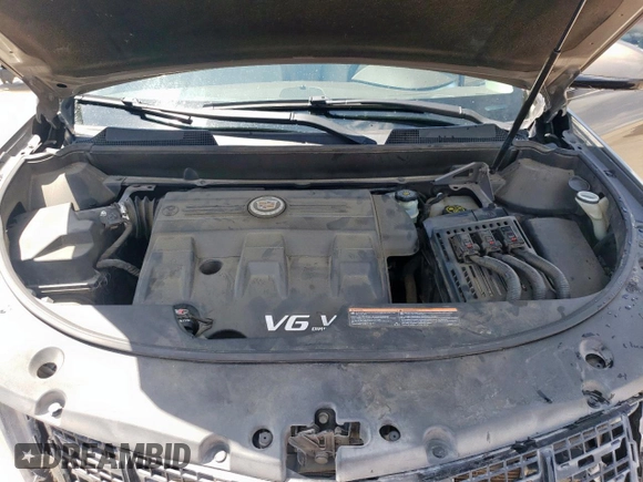 2014 Cadillac SRX Premium Collection with VIN 3GYFNDE33ES567108, listed as a Copart auction lot 55970265 with 97,720 mi miles and Salvage title. Bid and sale history available at DreamBid. Image 12.