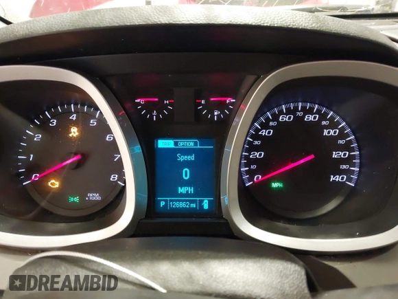 2016 Chevrolet Equinox LT with VIN 2GNALCEK6G6353357, listed as a IAAI auction lot 40942273 with 126,862 mi miles and . Bid and sale history available at carsss.com. Image 7.