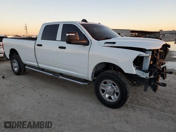 2023 Ram 2500 Tradesman with VIN 3C6UR5HJXPG602824, listed as a Copart auction lot 82126654 with 48,705 mi miles and Salvage Title. Bid and sale history available at carsss.com. Image 4.