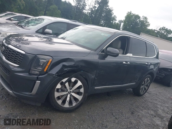 2021 Kia Telluride S with VIN 5XYP64HC8MG127498, listed as a IAAI auction lot 42371890 with 100,748 mi miles and . Bid and sale history available at DreamBid. Image 14.