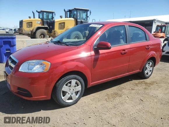 2010 Chevrolet Aveo 1LT z VIN KL1TD5DE0AB125775, wystawiony jako Copart lot #53767205 z przebiegiem 94 669 mil mil oraz Czysty tytuł • Clean title. Historia ofert i sprzedaży dostępna na DreamBid. Obrazek 1.