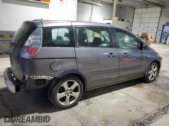 2007 Mazda 5 Sport with VIN JM1CR293070135727, listed as a Copart auction lot 83586414 with 158,792 mi miles and Salvage Title. Bid and sale history available at DreamBid. Image 3.