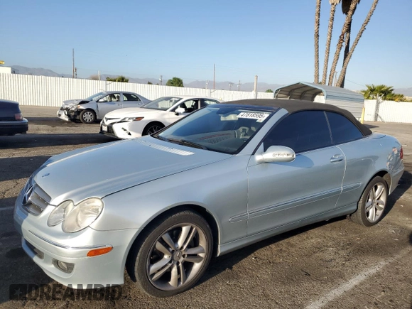 2007 Mercedes-Benz CLK 350 с VIN WDBTK56F57T081021, выставлен на аукционе Copart как лот 47818595 с пробегом 68 008 миль миль и Списание • Salvage title. История ставок и продаж доступна на DreamBid. Изображение 1.