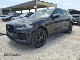 2023 Jaguar F-Pace S with VIN SADCJ2EX8PA713457, listed as a Copart auction lot 58416475 with 13,565 mi miles and Salvage title. Bid and sale history available at DreamBid. Image 1.