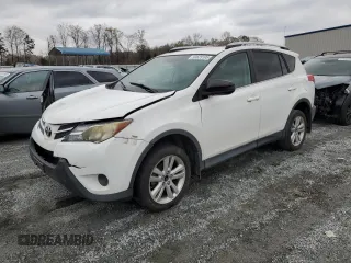 2015 Toyota RAV4 LE with VIN 2T3BFREVXFW265996, listed as a Copart auction lot 50525105 with 318,953 mi miles and Clean Title. Bid and sale history available at carsss.com. Image 1.