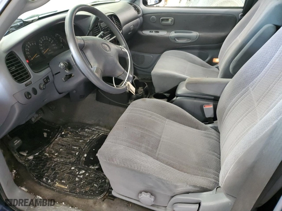 2002 Toyota Tundra SR5 with VIN 5TBBT44162S295589, listed as a Copart auction lot 46165925 with 187,857 mi miles and Salvage Title. Bid and sale history available at carsss.com. Image 7.