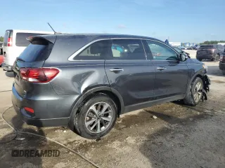 2020 Kia Sorento LX V6 with VIN 5XYPG4A5XLG691919, listed as a Copart auction lot 49910715 with 73,700 mi miles and Salvage Title. Bid and sale history available at carsss.com. Image 3.