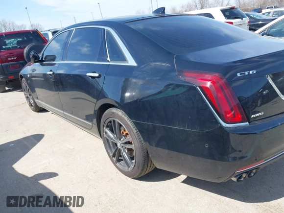 2018 Cadillac CT6 Luxury AWD with VIN 1G6KD5RS2JU153927, listed as a IAAI auction lot 41812028 with 91,364 mi miles. Bid and sale history available at carsss.com. Image 14.
