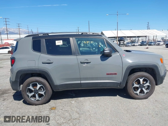 2021 Jeep Renegade Trailhawk with VIN ZACNJDC11MPN25564, listed as a IAAI auction lot 41724864 with 70,774 mi miles and . Bid and sale history available at DreamBid. Image 13.