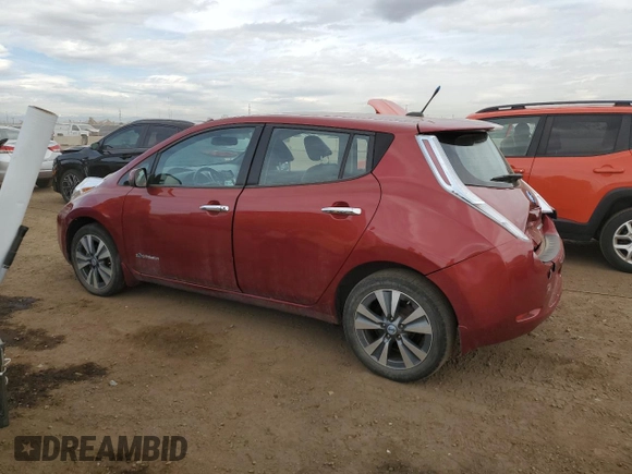 2013 Nissan LEAF SL with VIN 1N4AZ0CP7DC411814, listed as a Copart auction lot 51166825 with 40,108 mi miles and Non repairable. Bid and sale history available at DreamBid. Image 2.