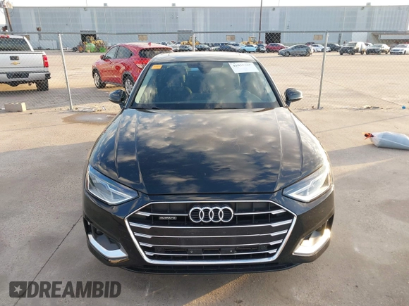 2022 Audi A4 Premium z VIN WAUABAF46NA019276, wystawiony jako IAAI lot #41059250 z przebiegiem 27 397 mil mil oraz . Historia ofert i sprzedaży dostępna na DreamBid. Obrazek 12.