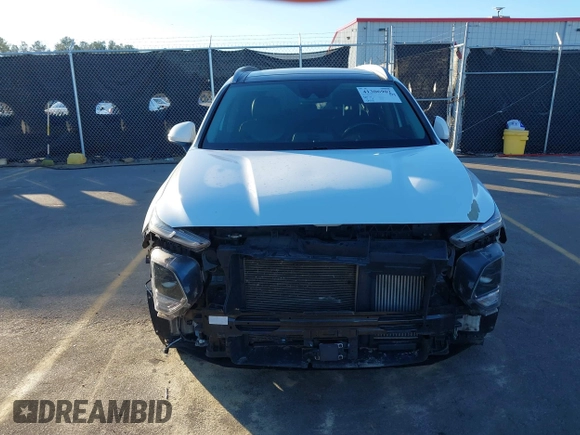 2020 Hyundai Santa Fe Limited with VIN 5NMS53AA9LH213746, listed as a IAAI auction lot 41306902 with 55,713 mi miles and . Bid and sale history available at DreamBid. Image 12.