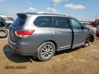 2015 Nissan Pathfinder SL with VIN 5N1AR2MN0FC630745, listed as a Copart auction lot 58517015 with 178,291 mi miles and Salvage title. Bid and sale history available at DreamBid. Image 3.