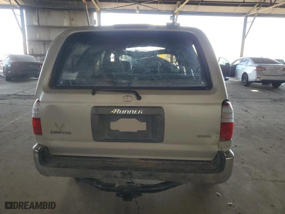 1998 Toyota 4Runner Limited with VIN JT3HN87R1W0156309, listed as a Copart auction lot 48214195 with 290,243 mi miles and Non Repairable. Bid and sale history available at carsss.com. Image 6.