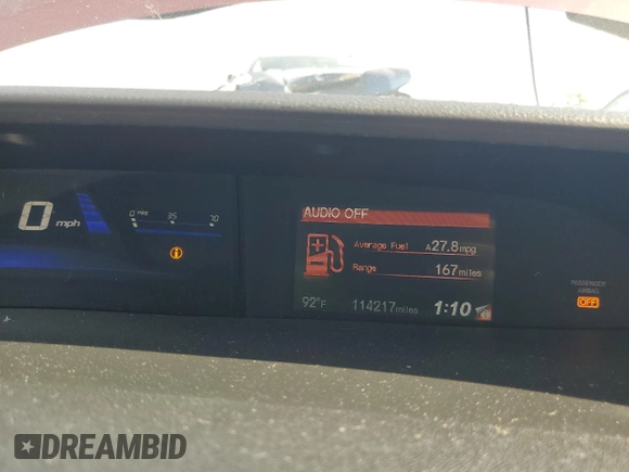 2014 Honda Civic LX z VIN 19XFB2F55EE070661, wystawiony jako Copart lot #56356355 z przebiegiem 114 217 mil mil oraz Szkoda całkowita • Salvage title. Historia ofert i sprzedaży dostępna na DreamBid. Obrazek 9.