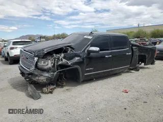 2018 GMC Sierra 1500 Denali z VIN 3GTU2PEJ0JG543884, wystawiony jako Copart lot #54696125 z przebiegiem 63 184 mil mil oraz Szkoda całkowita • Salvage title. Historia ofert i sprzedaży dostępna na DreamBid. Obrazek 1.