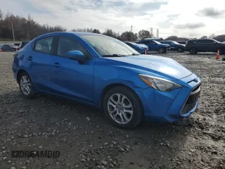 2017 Toyota Yaris iA with VIN 3MYDLBYV3HY168402, listed as a Copart auction lot 84029254 with 76,787 mi miles and Salvage Title. Bid and sale history available at carsss.com. Image 4.