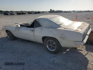 1969 Pontiac Firebird with VIN 223379U134459, listed as a Copart auction lot 60249995 with Not provided miles and Clean title. Bid and sale history available at DreamBid. Image 2.