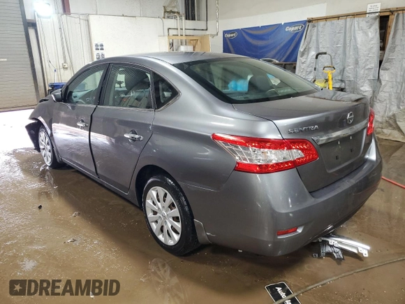 2015 Nissan Sentra SV with VIN 3N1AB7AP1FY310825, listed as a Copart auction lot 51958625 with 58,472 mi miles and Salvage Title. Bid and sale history available at DreamBid. Image 2.