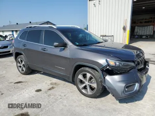 2019 Jeep Cherokee Limited с VIN 1C4PJLDB0KD170119, выставлен на аукционе Copart как лот 63515155 с пробегом 87 230 миль миль и Списание • Salvage title. История ставок и продаж доступна на DreamBid. Изображение 4.