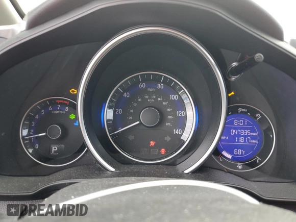 2017 Honda Fit EX-L с VIN 3HGGK5H81HM711538, выставлен на аукционе Copart как лот 47871005 с пробегом 47 335 миль миль и Списание • Salvage title. История ставок и продаж доступна на DreamBid. Изображение 9.