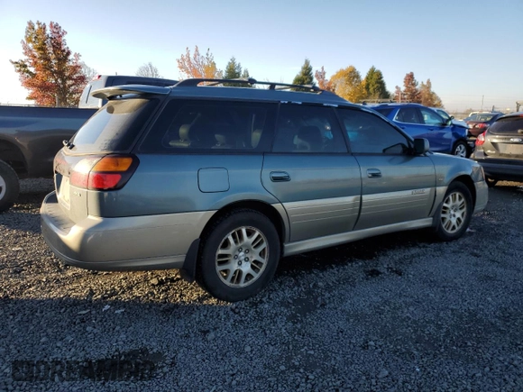 2001 Subaru Legacy Outback VDC with VIN 4S3BH896517651821, listed as a Copart auction lot 79705664 with 203,619 mi miles and Salvage title. Bid and sale history available at DreamBid. Image 3.
