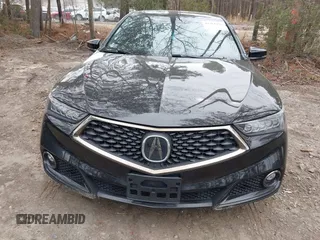 2019 Acura TLX w/A-Spec Pkg with VIN 19UUB1F6XKA004794, listed as a IAAI auction lot 41761436 with 91,087 mi miles. Bid and sale history available at carsss.com. Image 12.
