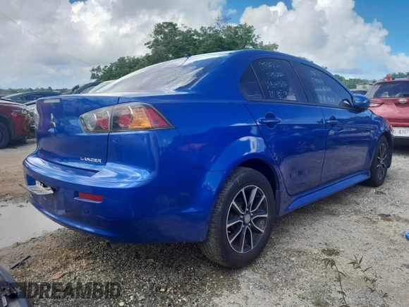 2017 Mitsubishi Lancer ES with VIN JA32U2FU0HU013465, listed as a Copart auction lot 61917694 with 40,568 mi miles and Non Repairable. Bid and sale history available at DreamBid. Image 3.