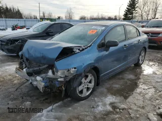 2010 Honda Civic z VIN 2HGFA1F21AH034758, wystawiony jako Copart lot #42381945 z przebiegiem Nie podano mil oraz Szkoda całkowita • Salvage title. Historia ofert i sprzedaży dostępna na DreamBid. Obrazek 1.