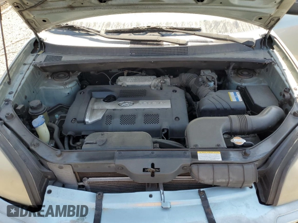 2007 Hyundai Tucson GL with VIN KM8JM72B97U574675, listed as a Copart auction lot 50367775 with 191,883 mi miles and Clean Title. Bid and sale history available at carsss.com. Image 12.