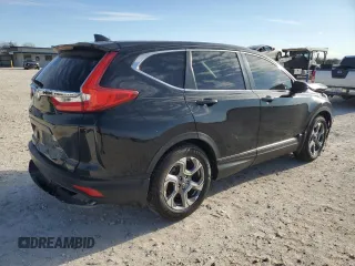 2019 Honda CR-V EX-L with VIN 5J6RW1H89KA013553, listed as a Copart auction lot 88259495 with 129,369 mi miles and Salvage Title. Bid and sale history available at carsss.com. Image 3.