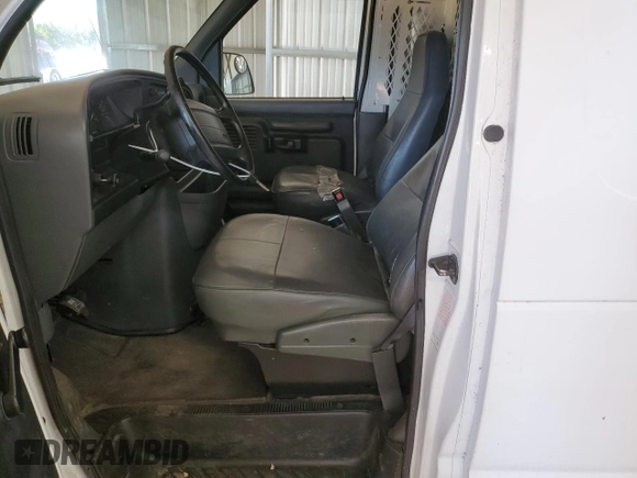1996 Ford Econoline Cargo with VIN 1FTEE14Y6THB44560, listed as a Copart auction lot 48748825 with 92,895 mi miles and Salvage Title. Bid and sale history available at DreamBid. Image 7.