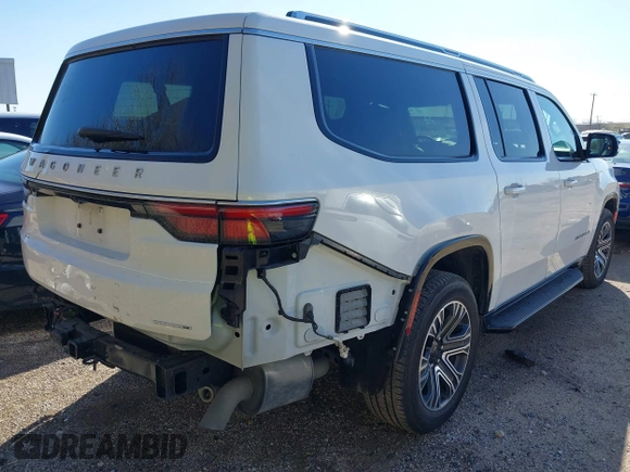2024 Jeep Wagoneer Series II с VIN 1C4SJRBP6RS135179, выставлен на аукционе IAAI как лот 41689875 с пробегом 27 162 миль миль и . История ставок и продаж доступна на DreamBid. Изображение 4.