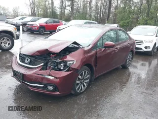 2014 Honda Civic Sedan EX-L with VIN 2HGFB2F92EH525037, listed as a IAAI auction lot 41914340 with 57,927 mi miles. Bid and sale history available at carsss.com. Image 17.