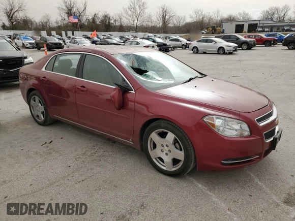 2009 Chevrolet Malibu 2LT with VIN 1G1ZJ57759F186450, listed as a Copart auction lot 49546795 with 148,076 mi miles and Salvage Title. Bid and sale history available at DreamBid. Image 4.