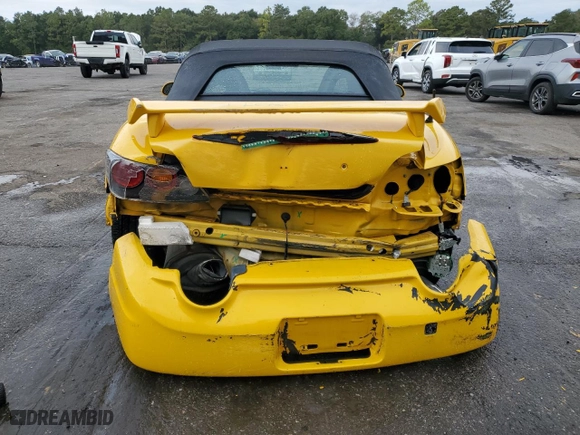 2004 Honda S2000 with VIN JHMAP21494S001069, listed as a Copart auction lot 76022724 with 96,866 mi miles and Salvage Title. Bid and sale history available at carsss.com. Image 6.