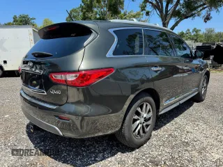 2014 Infiniti QX60 z VIN 5N1AL0MN8EC541946, wystawiony jako Copart lot #58538715 z przebiegiem 138 680 mil mil oraz Czysty tytuł • Clean title. Historia ofert i sprzedaży dostępna na DreamBid. Obrazek 4.