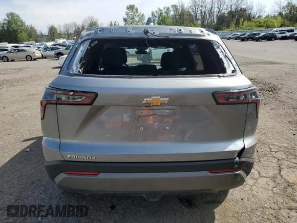2025 Chevrolet Equinox FWD LT with VIN 3GNAXHEG1SL205294, listed as a Copart auction lot 54738255 with 6,029 mi miles and Clean Title. Bid and sale history available at DreamBid. Image 6.