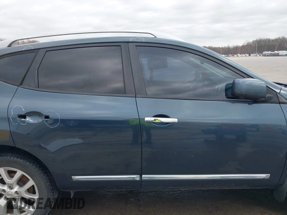 2013 Nissan Rogue S with VIN JN8AS5MT1DW507934, listed as a IAAI auction lot 41934593 with 138,508 mi miles and . Bid and sale history available at DreamBid. Image 13.