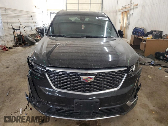 2024 Cadillac XT6 AWD Premium Luxury with VIN 1GYKPDRS8RZ706118, listed as a Copart auction lot 50127425 with 36,025 mi miles and Salvage Title. Bid and sale history available at DreamBid. Image 5.
