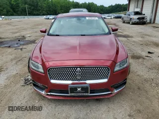 2017 Lincoln Continental Premiere with VIN 1LN6L9PK1H5627460, listed as a Copart auction lot 59365584 with 112,285 mi miles and Salvage Title. Bid and sale history available at carsss.com. Image 5.