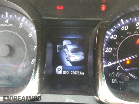 2013 Toyota Avalon XLE z VIN 4T1BK1EB6DU065481, wystawiony jako IAAI lot #42299194 z przebiegiem 220 763 mil mil oraz . Historia ofert i sprzedaży dostępna na DreamBid. Obrazek 15.