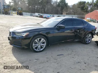 2021 Acura TLX w/Technology Package with VIN 19UUB6F4XMA006575, listed as a Copart auction lot 48488485 with 41,232 mi miles and Non Repairable. Bid and sale history available at carsss.com. Image 1.